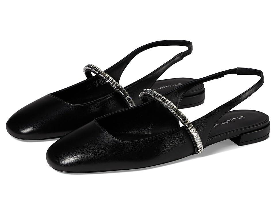 Womens Stefanie Leather Slingback Flats Product Image
