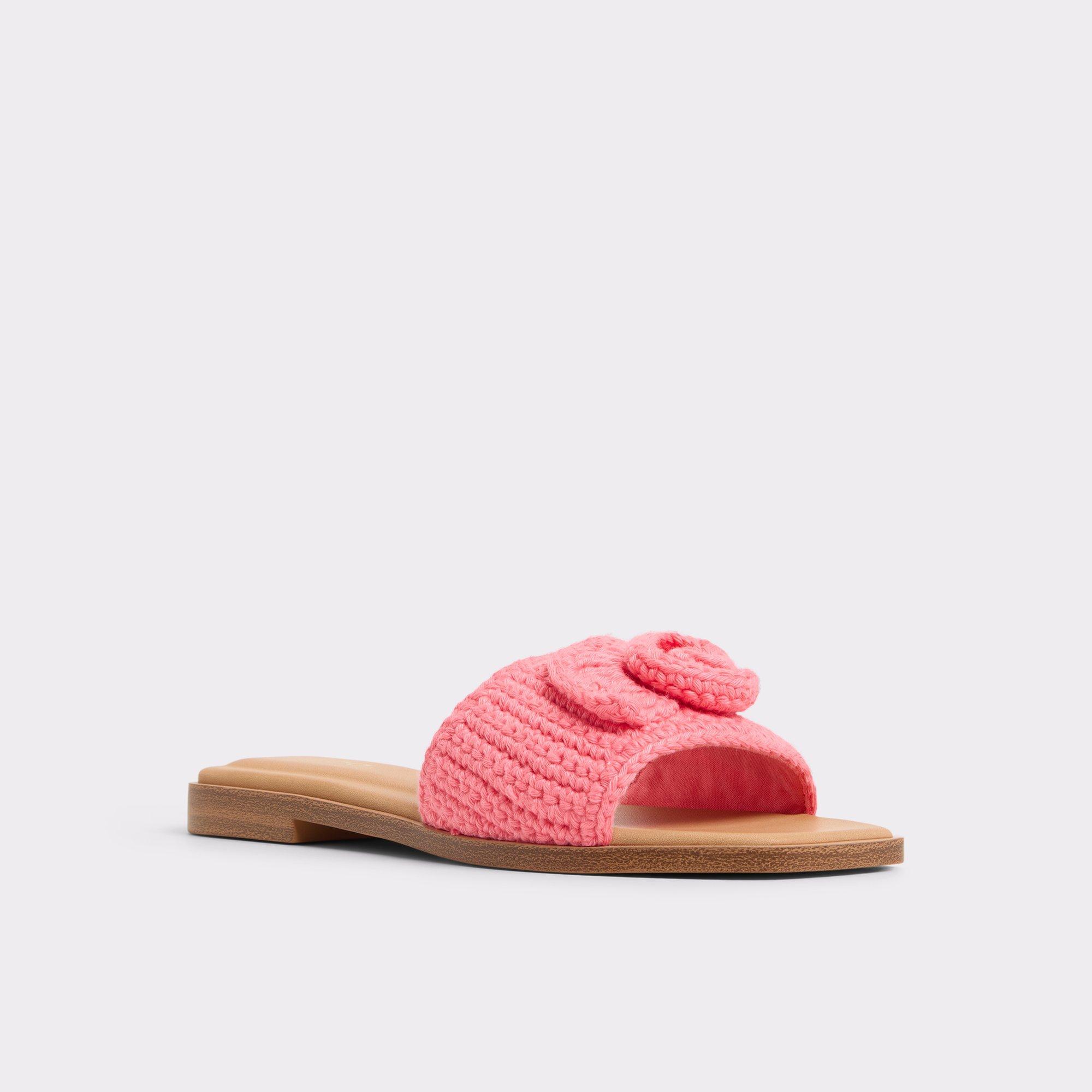 ALDO Sabbia - Women's Flat Sandals - Pink, Size 7 Product Image
