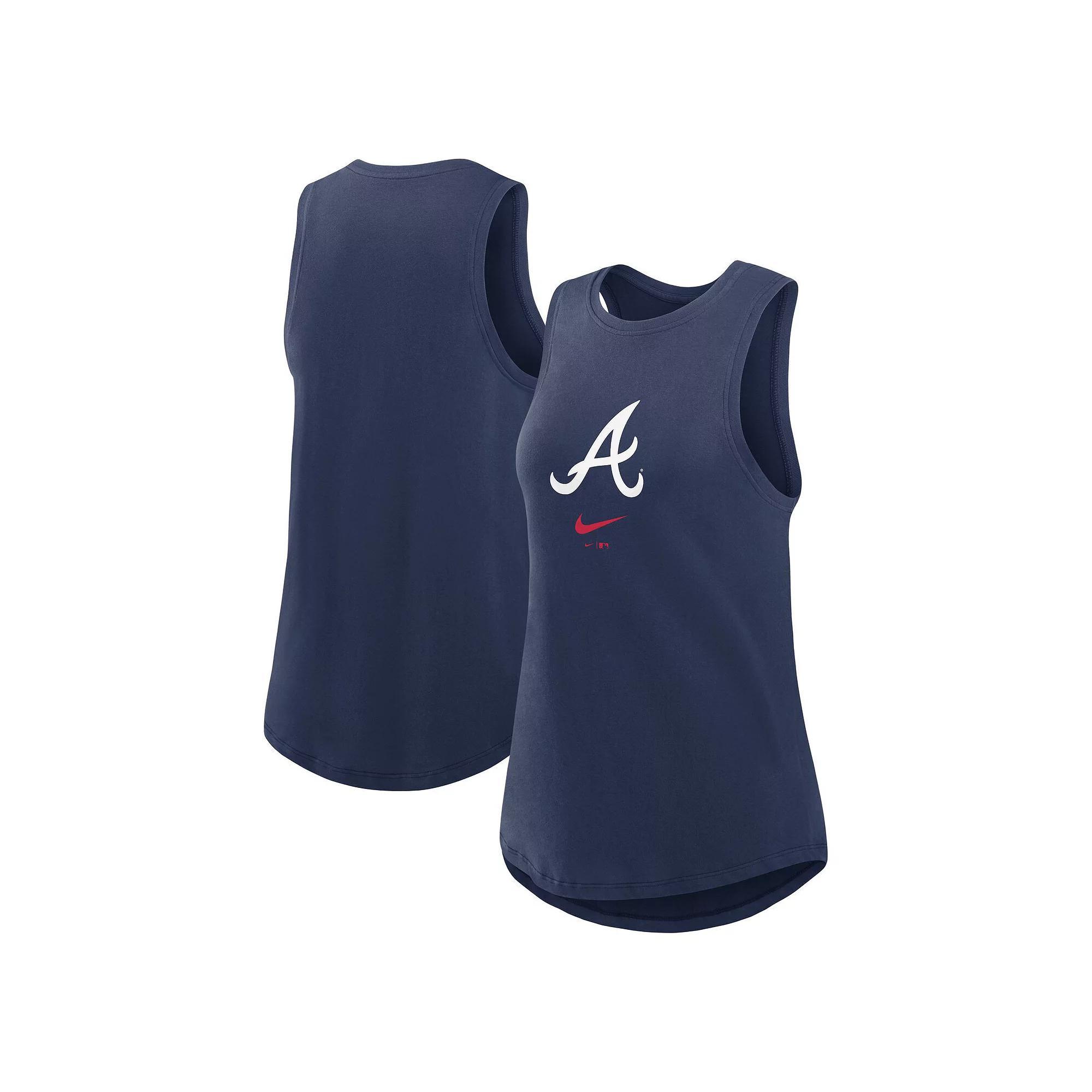 Women's Nike Brown San Diego Padres Legacy Icon High Neck Fashion Tank Top, Size: Large Product Image