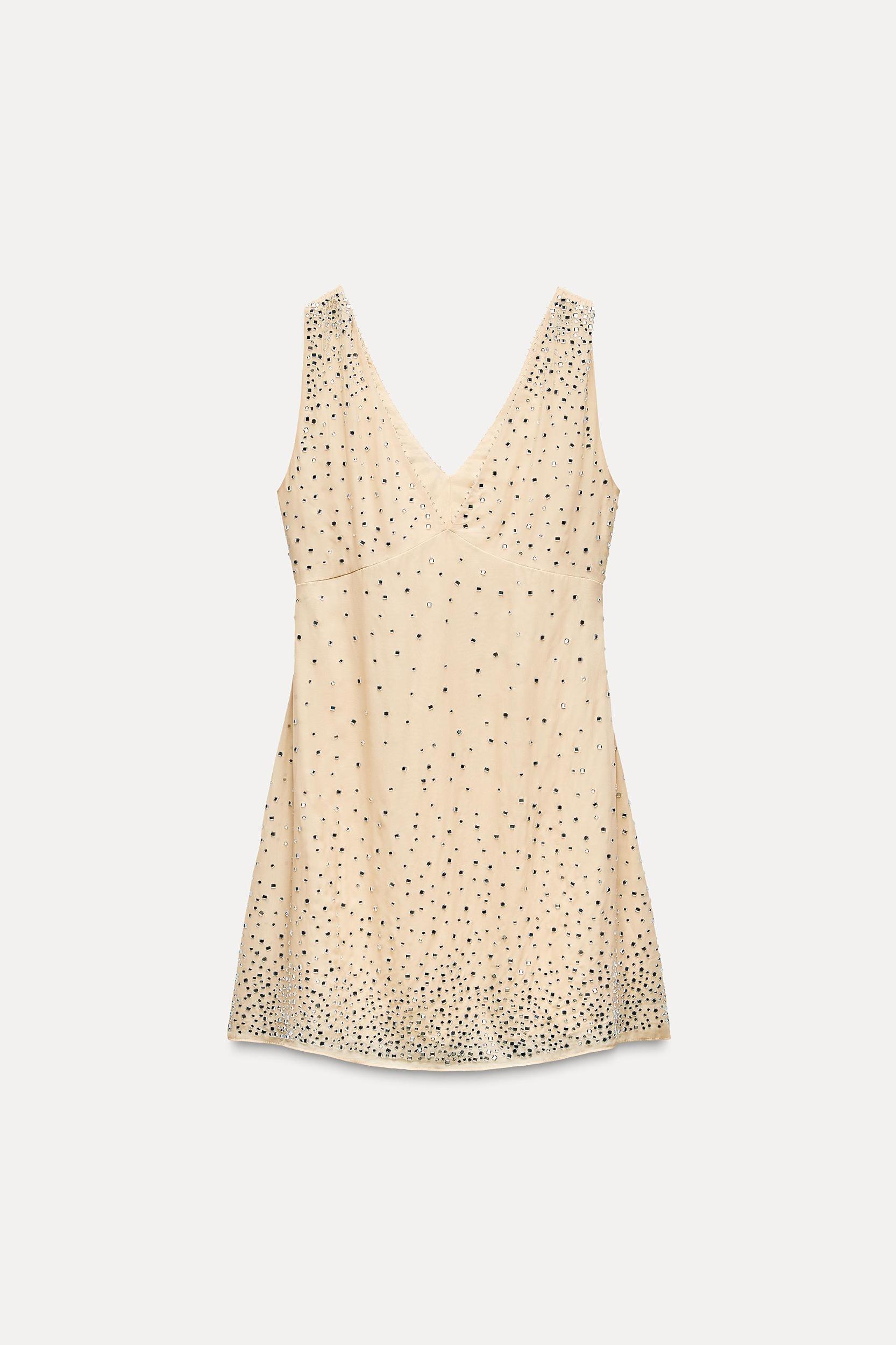 SPARKLY MINI DRESS ZW COLLECTION Product Image