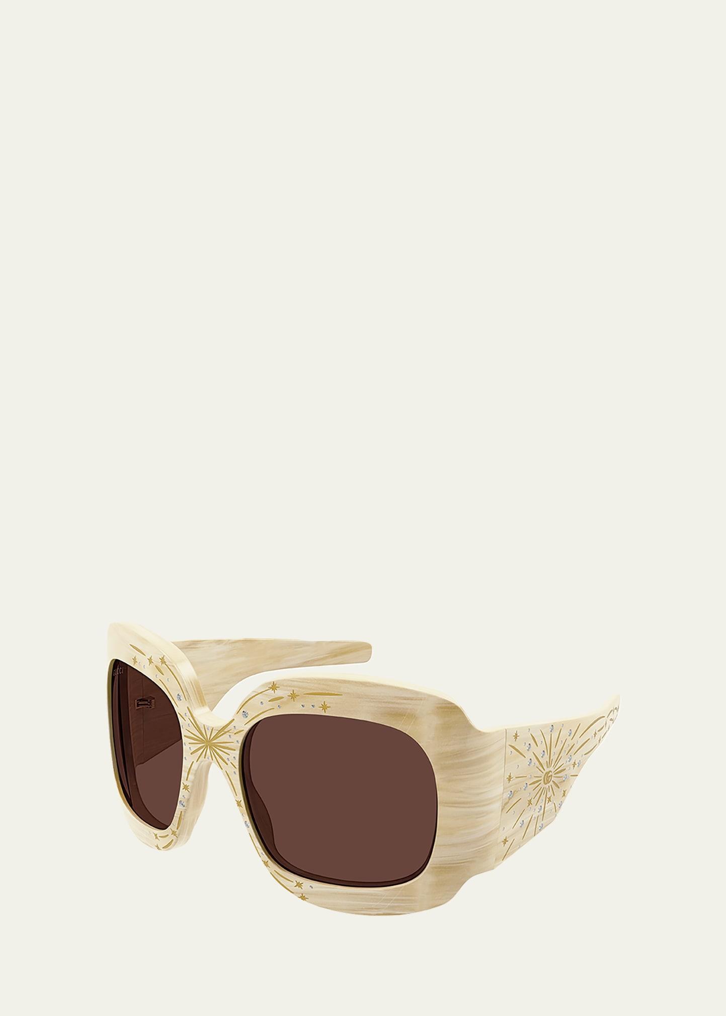 Womens 48MM Square Sunglasses Product Image
