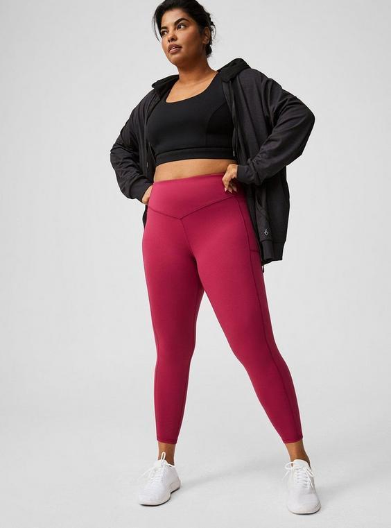 Performance Core Crop V Band Active Legging Product Image