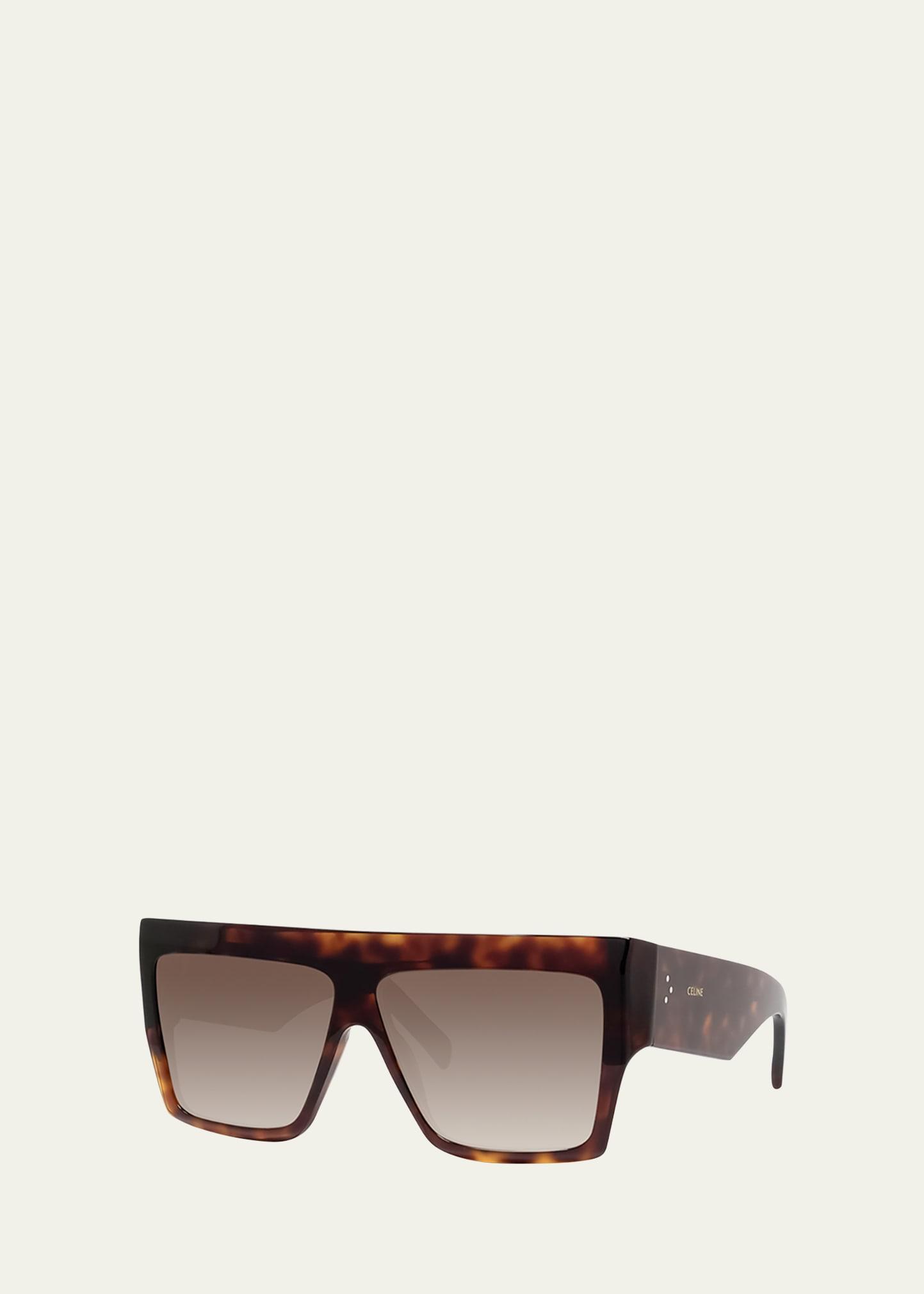 Chunky Rectangle Acetate Sunglasses Product Image