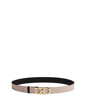 Salvatore Ferragamo Womens Adjustable & Reversible Gancini Belt Product Image