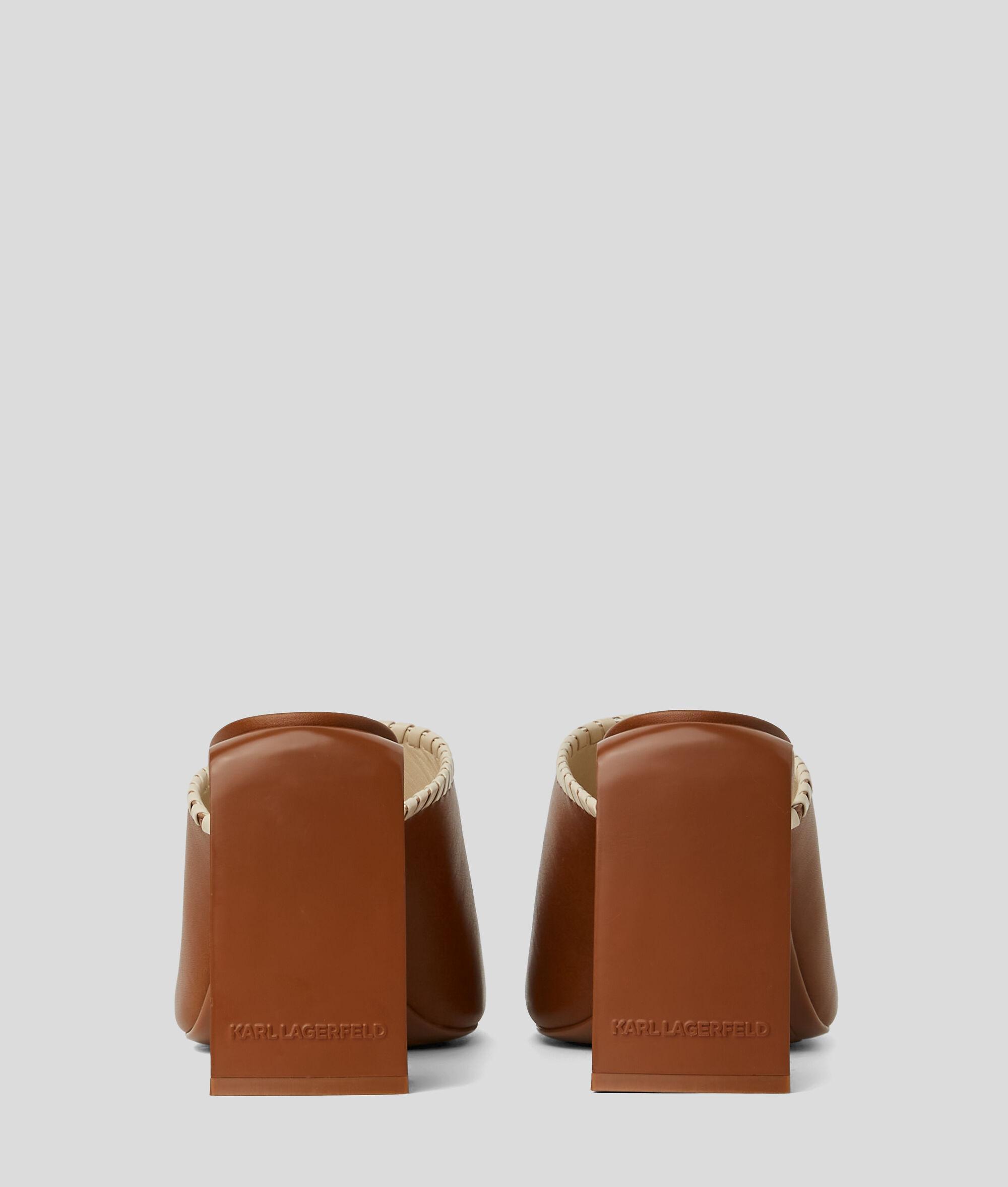 KARL SIGNATURE ASTRA NOVA HEELED SANDALS Product Image