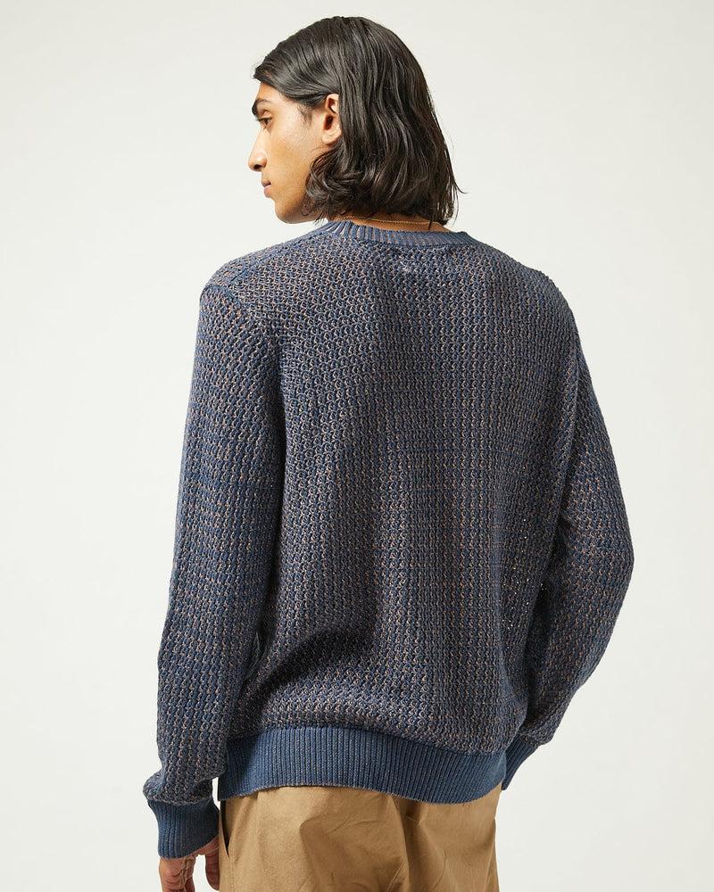 Marled Crewneck - Navy Product Image