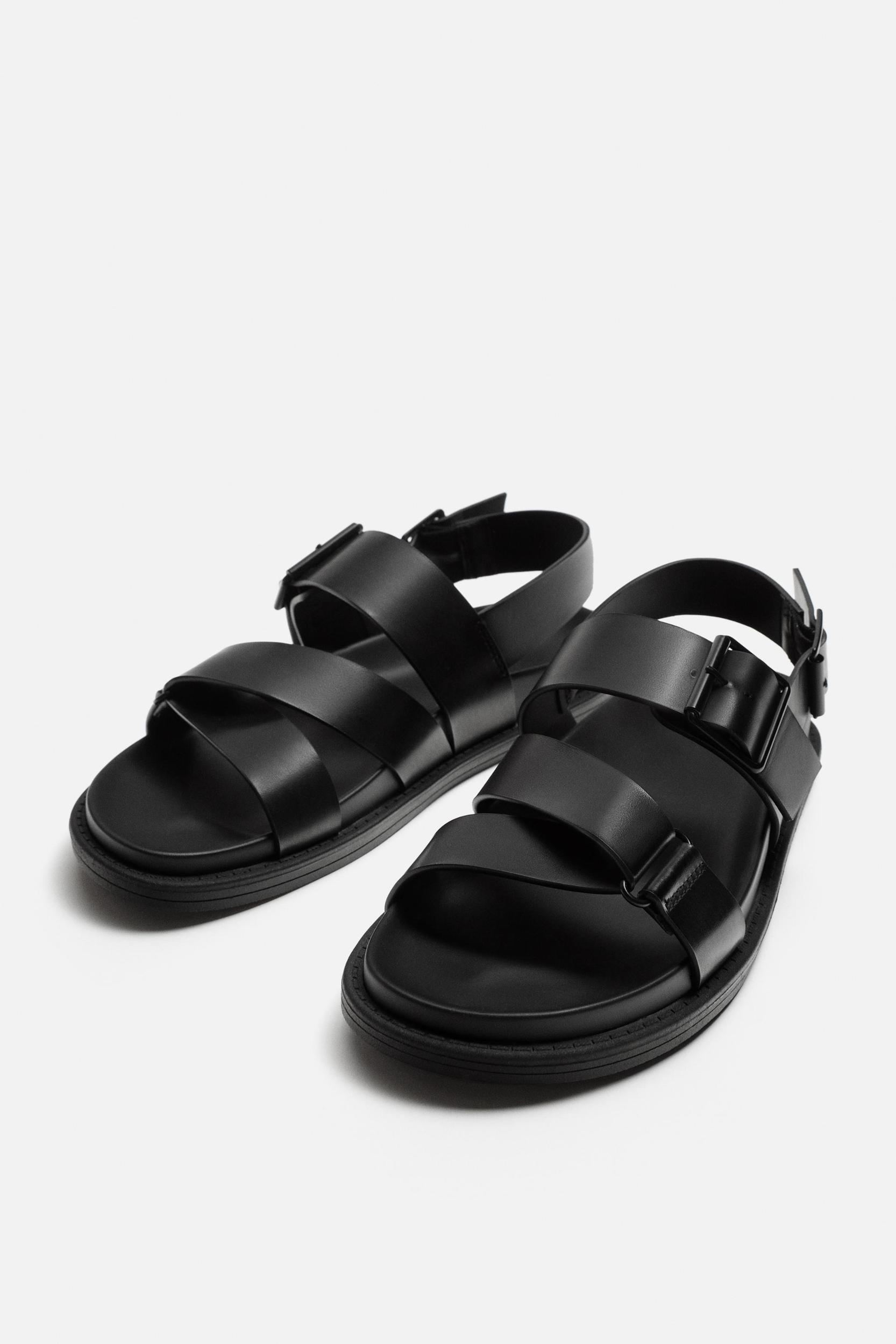 BUCKLED SANDALS Product Image