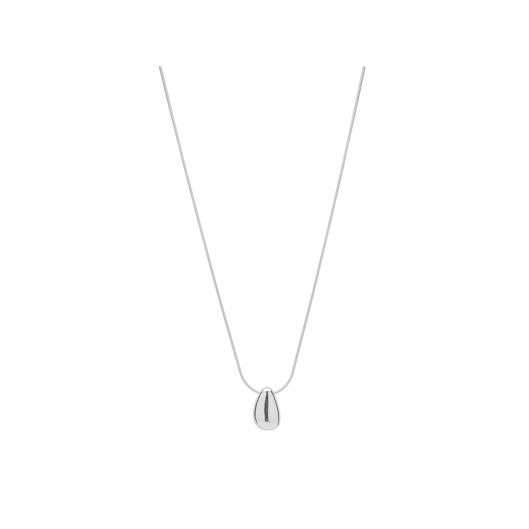 LC Lauren Conrad Silver Tone Teardrop Pendant Adjustable Long Necklace, Women's, None Product Image