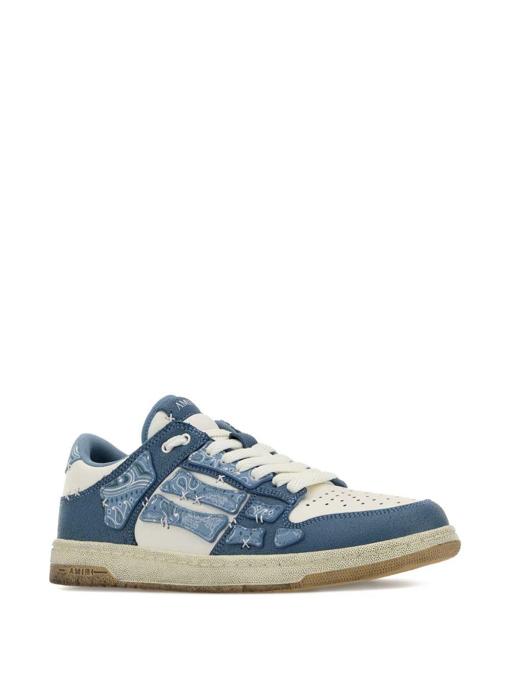 embroidered low-top sneakers Product Image