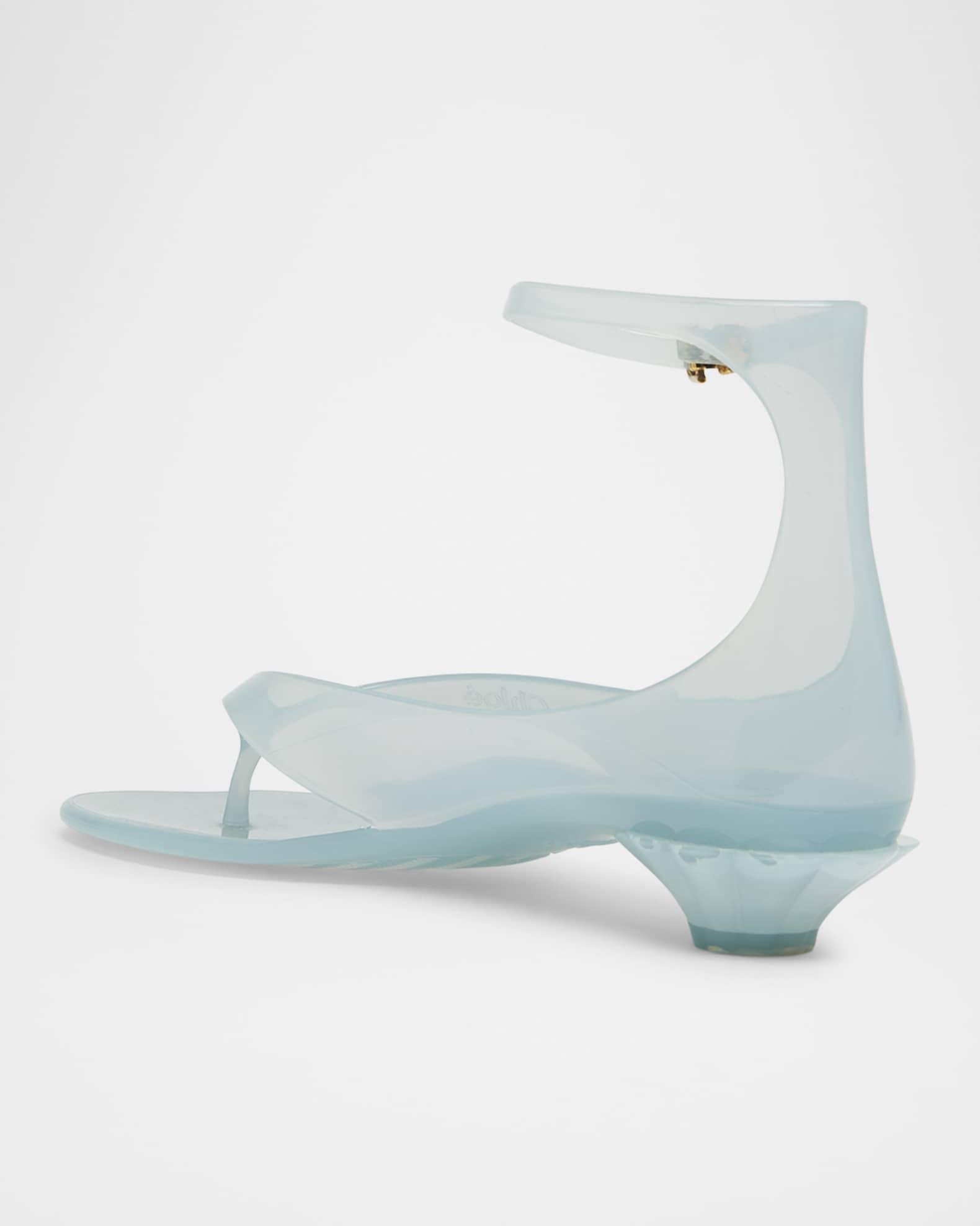 Jelly Thong Ankle-Strap Sandals Product Image