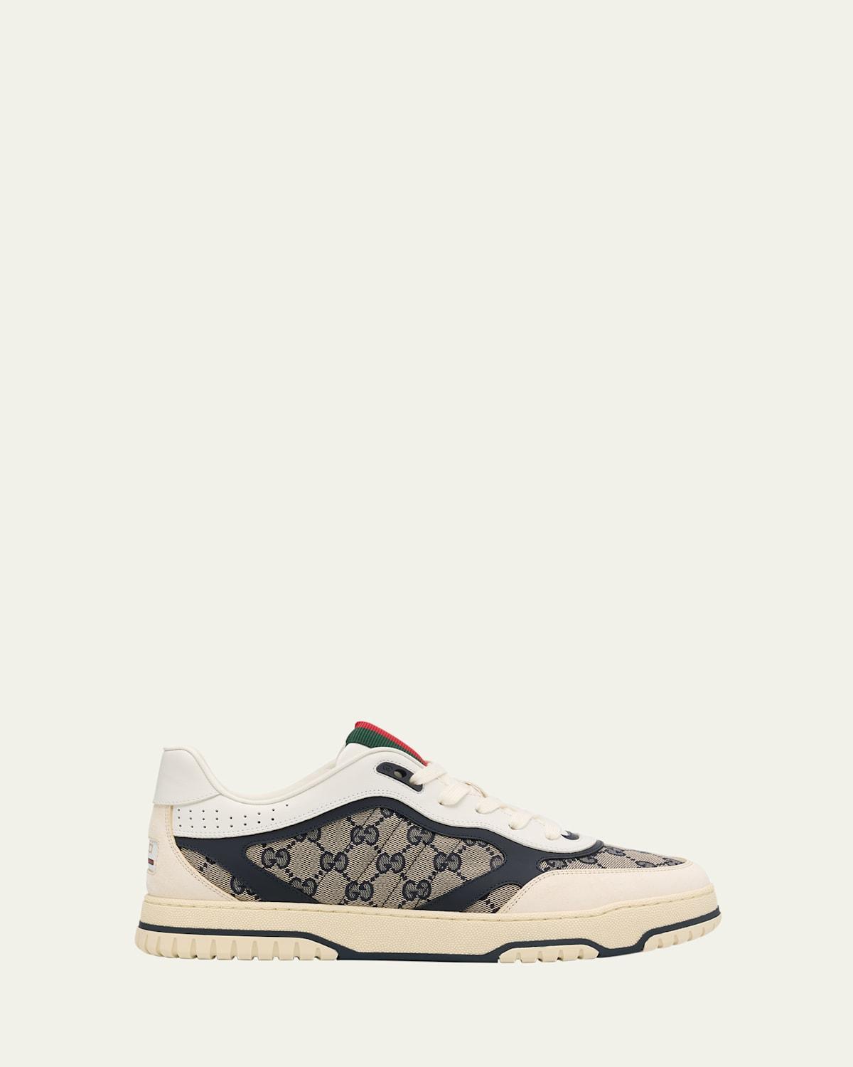 Mens Re-Web GG Canvas Sneakers Product Image