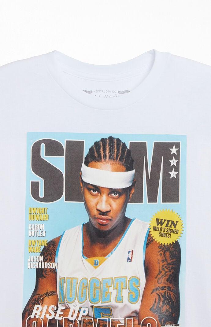 Mitchell & Ness Men's Slam Cover Denver Nuggets Carmelo Anthony T-Shirt Product Image
