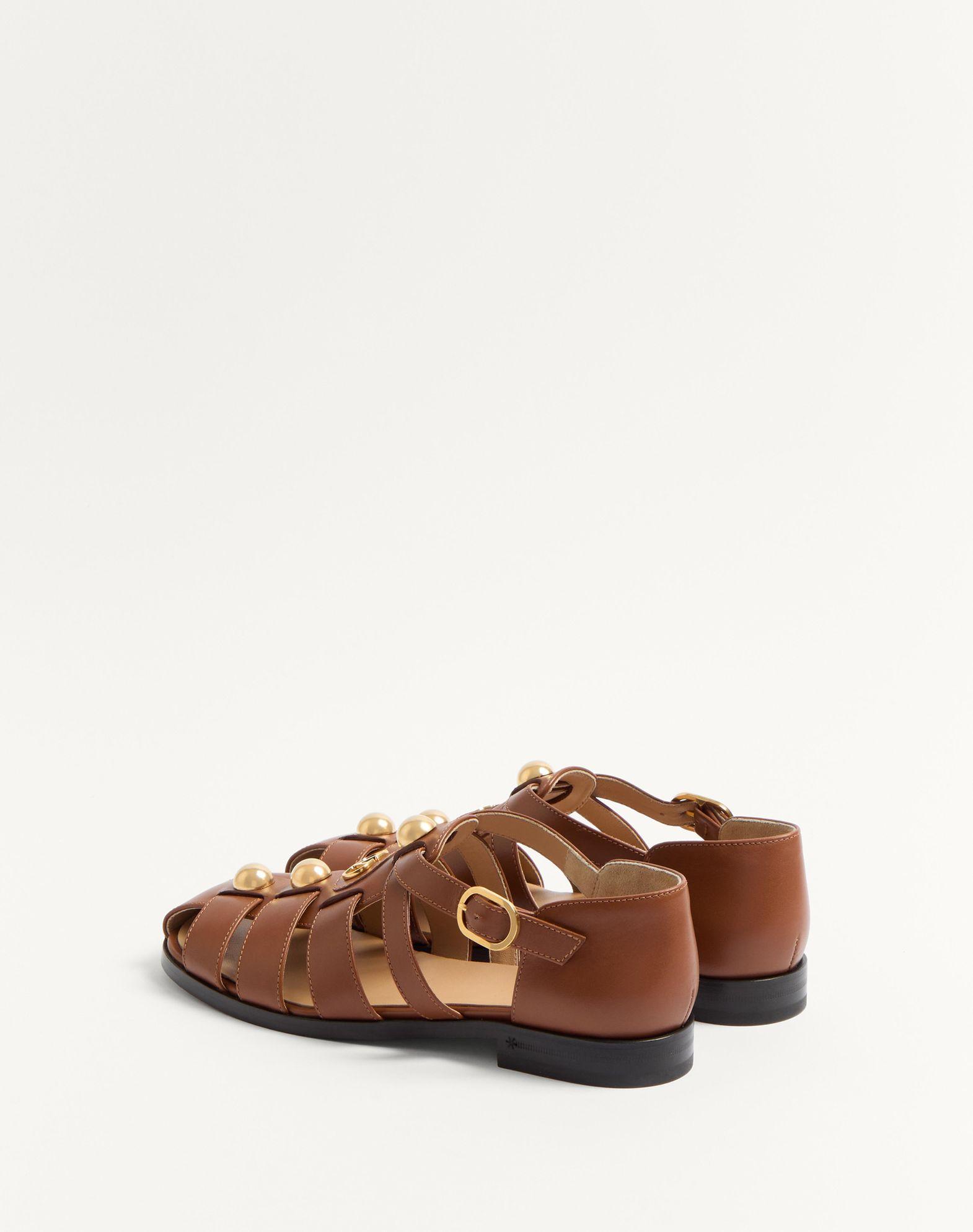 Vlogo Signature Calfskin Fisherman Sandal 20Mm Product Image