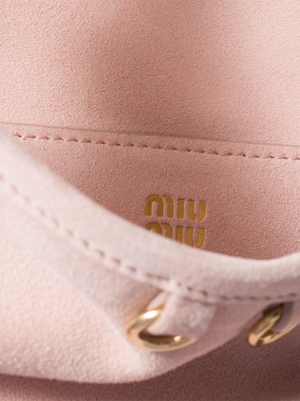 tassel-embellished leather tote bag Product Image