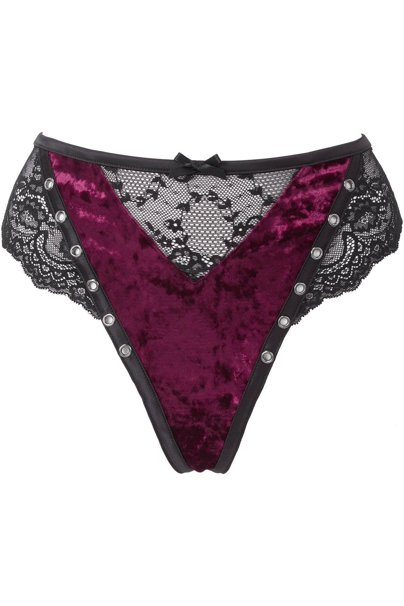 Sacred Spirits Velvet Panty [BLOOD] Female Product Image