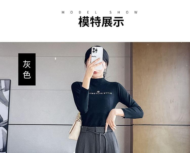 High Rise Plain Wide Leg Suit Pants (Various Designs) Product Image