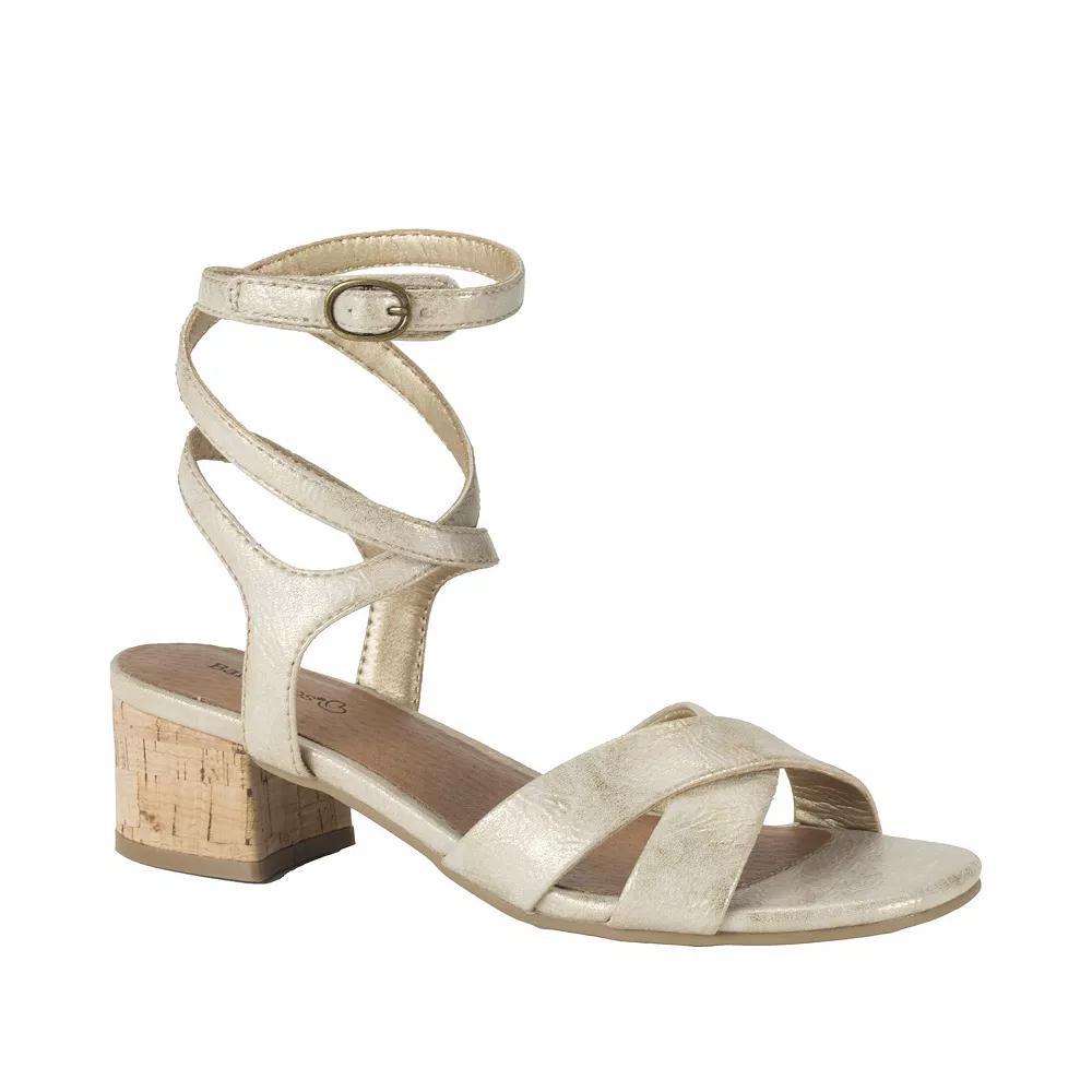 Vivian Women's Block Heel Sandals, Size: 7.5, Black Product Image