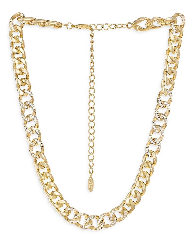 Ettika Life of Links Crystal & 18K Gold Plated Necklace, 14 Product Image