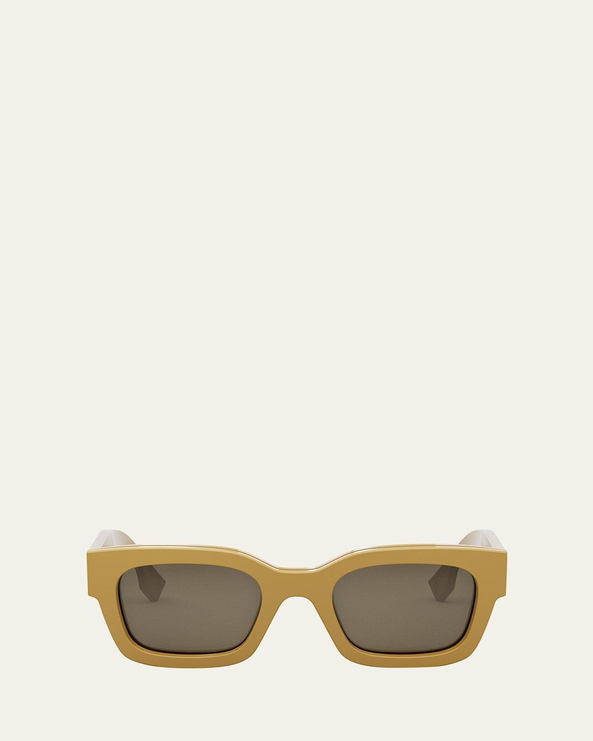 Mens Signature Oval Logo Sunglasses Product Image