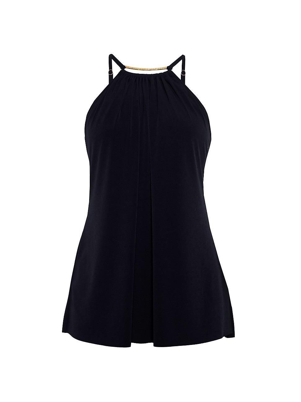 Womens Plus Parker Halter Swimdress Product Image
