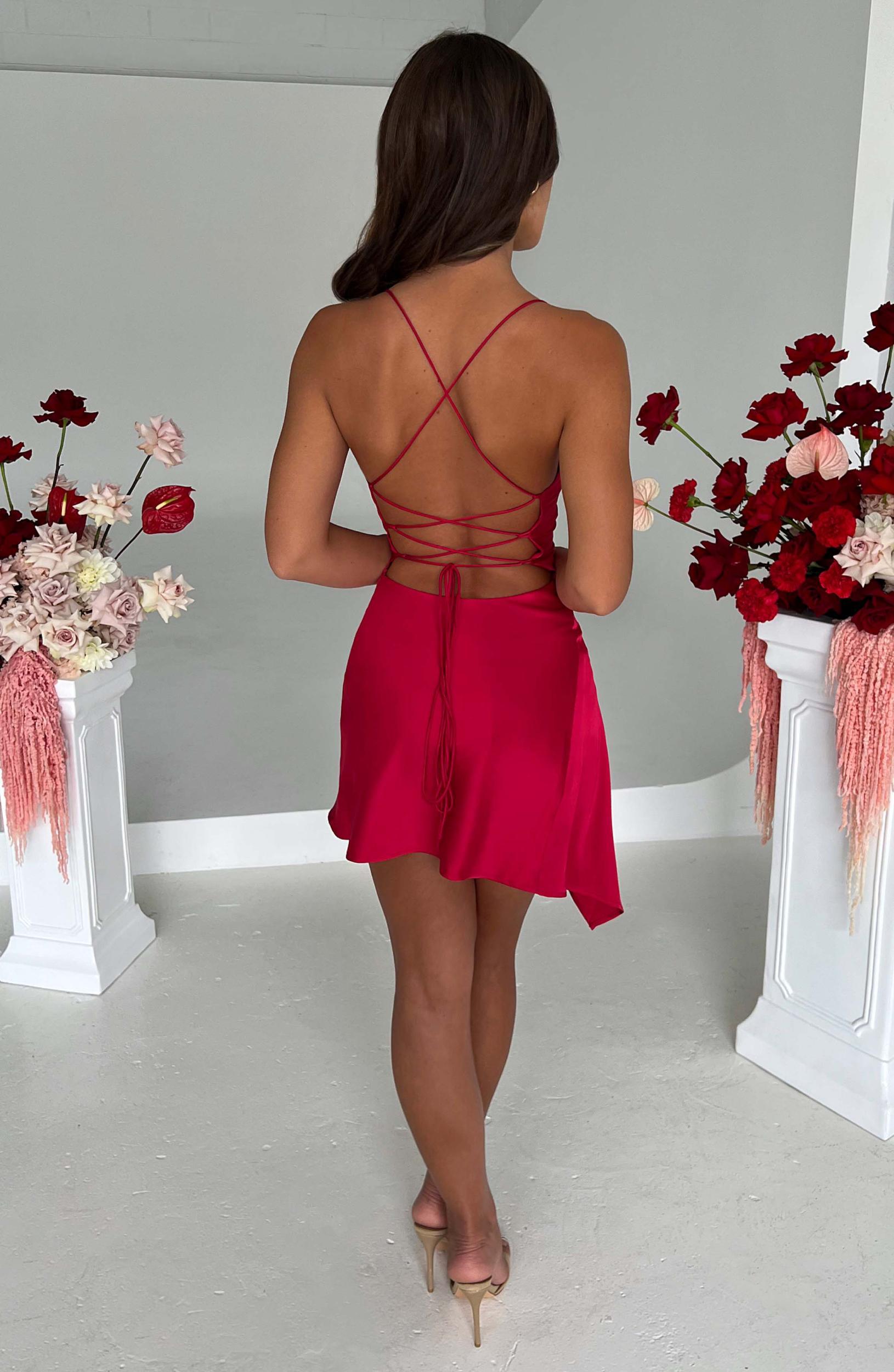 Ilia Mini Dress - Red Product Image