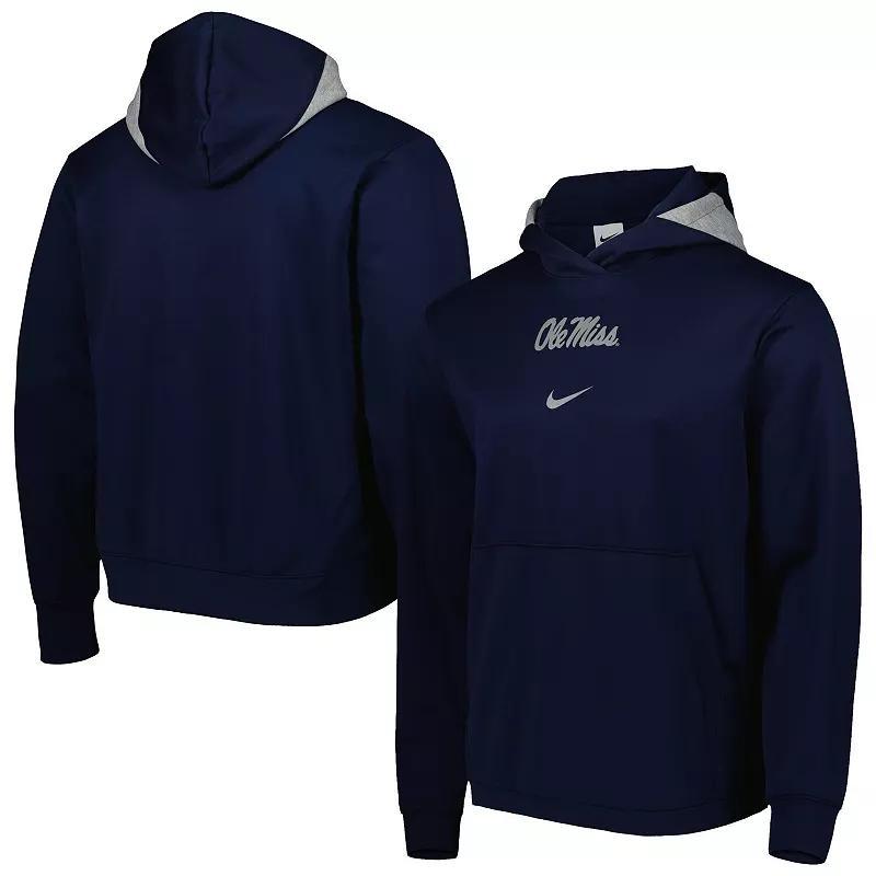 Mens Nike Navy Ole Miss Rebels Spotlight Performance Pullover Hoodie Product Image