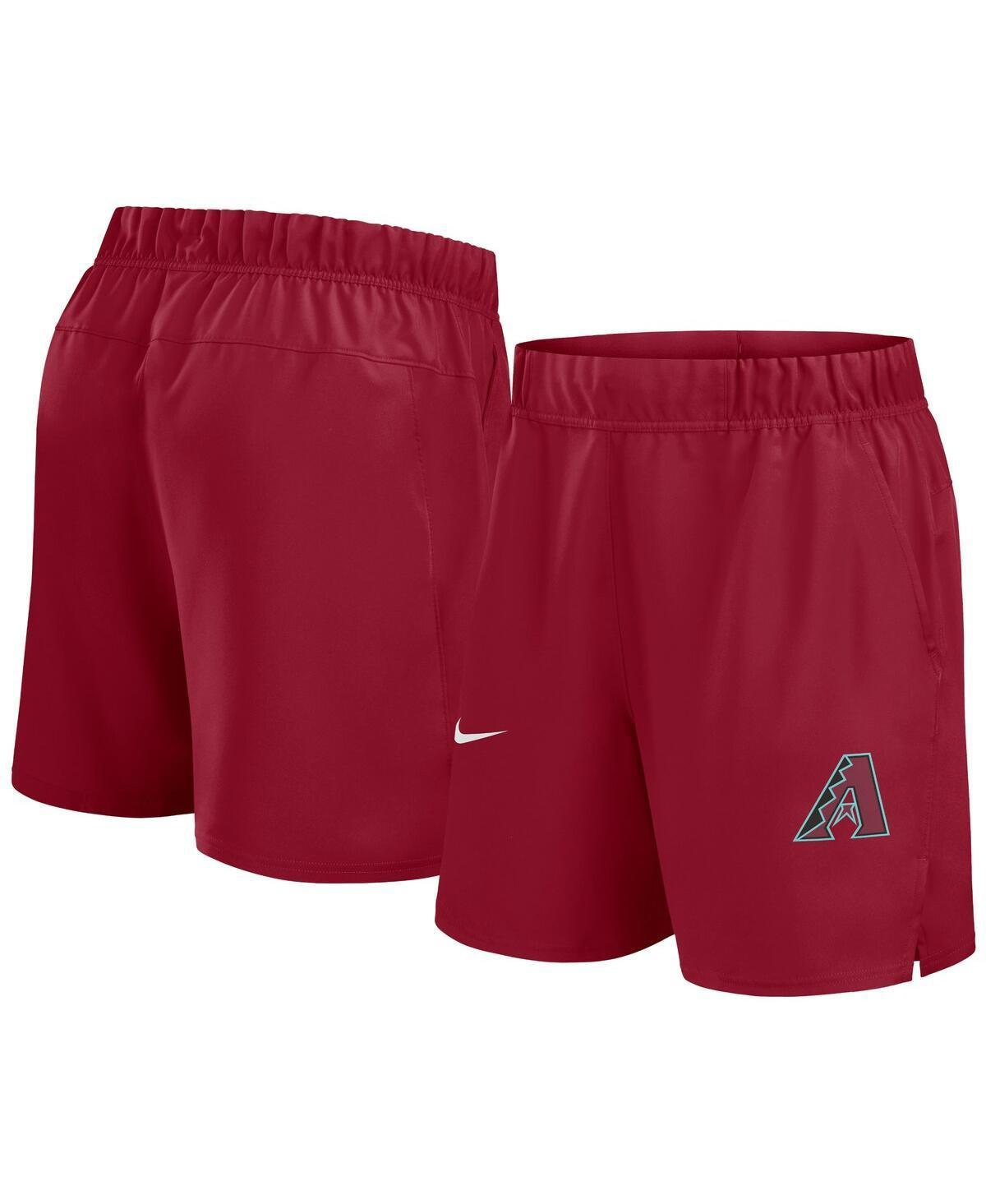 Men's Nike Red Los Angeles Angels Woven Victory Performance Shorts, Size: Medium Product Image