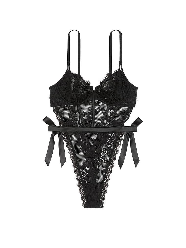 Wicked Unlined Lace Teddy Product Image
