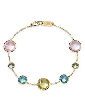 Ippolita 18K Yellow Gold Lollipop 7-Stone Link Bracelet Product Image