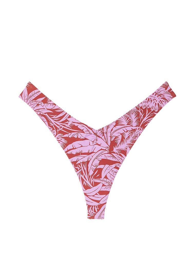 Essential Cinched Thong Bikini Bottom Product Image