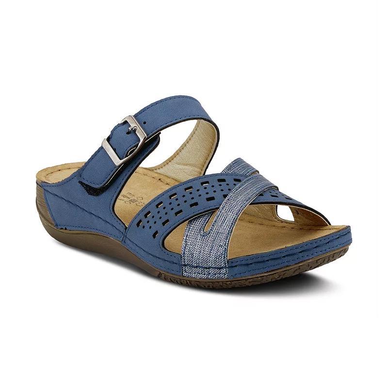 Flexus by Spring Step Denia Women's Slide Sandals, Size: 40, Brown Product Image