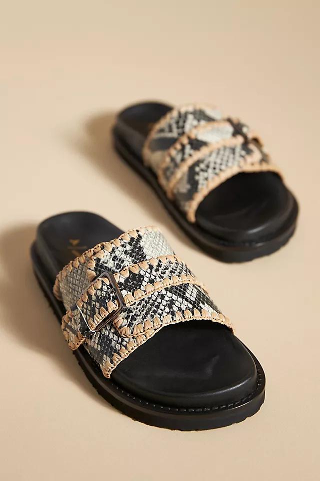 Pilcro Buckle Slide Sandals  Product Image