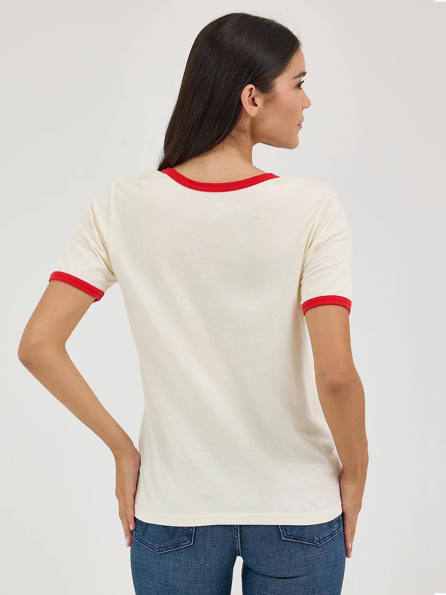Women's Wrangler Graphic Ringer Tee | Women's TOPS | Wrangler® Product Image