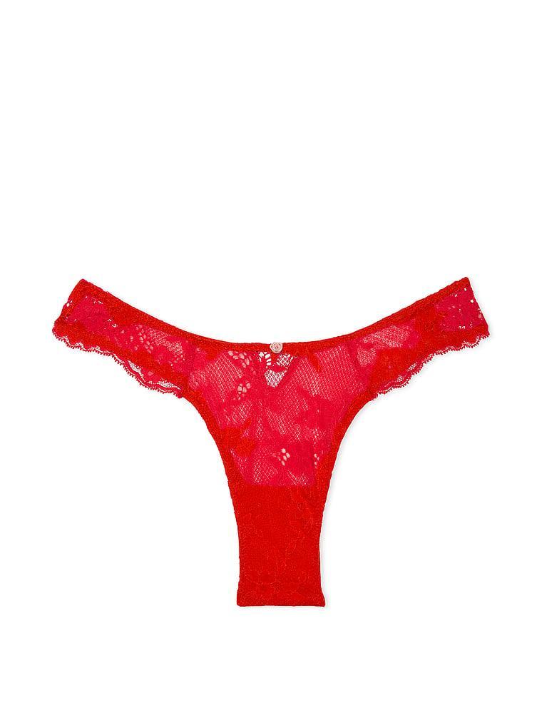 Twinkle Bow Lace Brazilian Panty Product Image