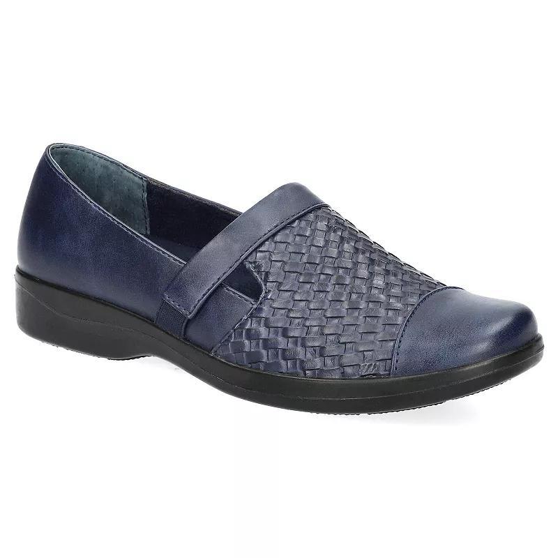 Easy Street Tune Women's Slip-On Comfort Flats, Size: 9.5, Black Product Image