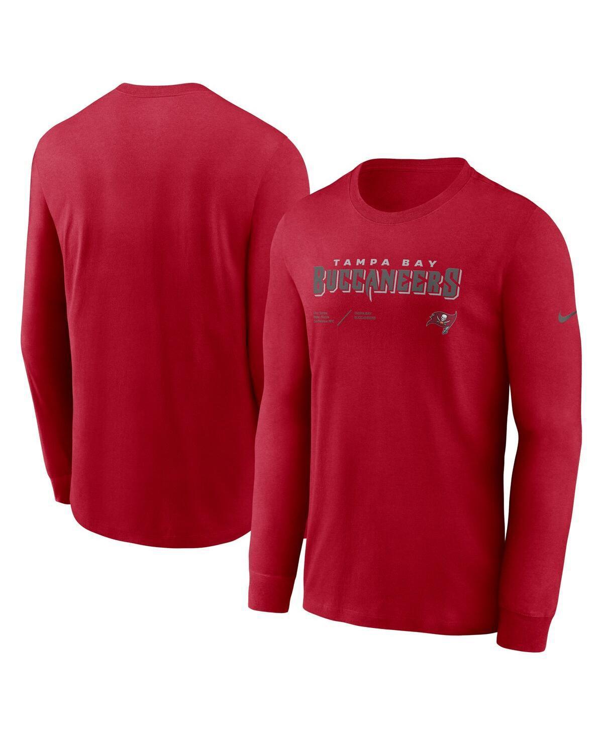 Mens Nike Royal Buffalo Bills Primary Logo Long Sleeve T-Shirt Product Image