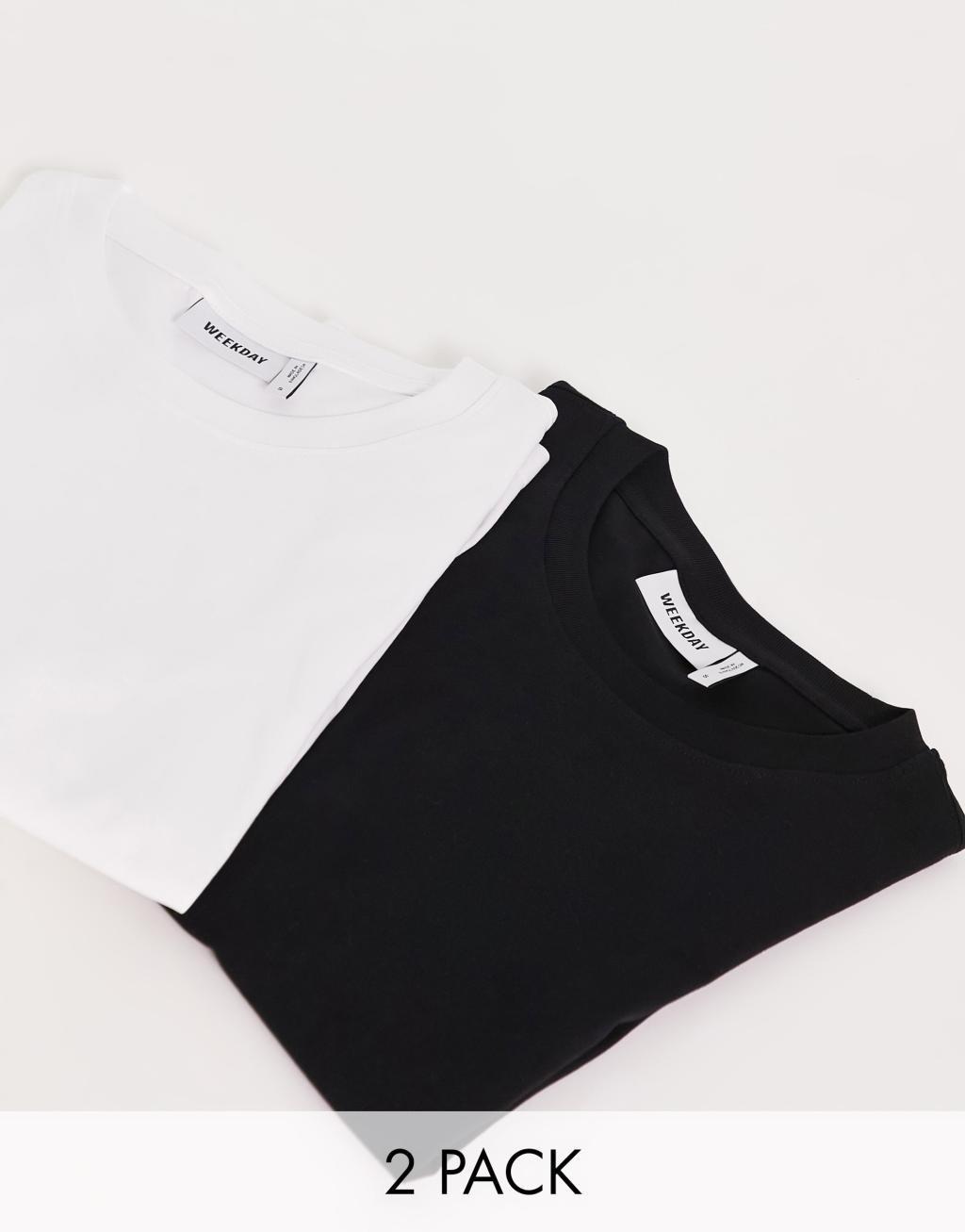 Weekday Essence standard 2 pack t-shirt Product Image