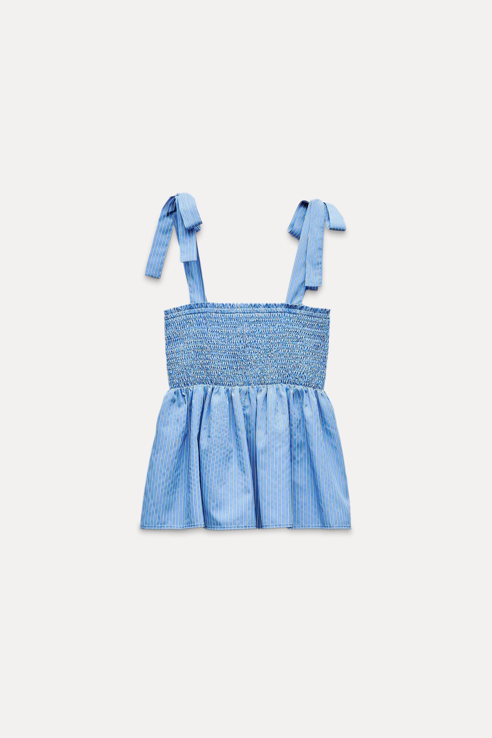STRIPED BOWS TANK TOP Product Image