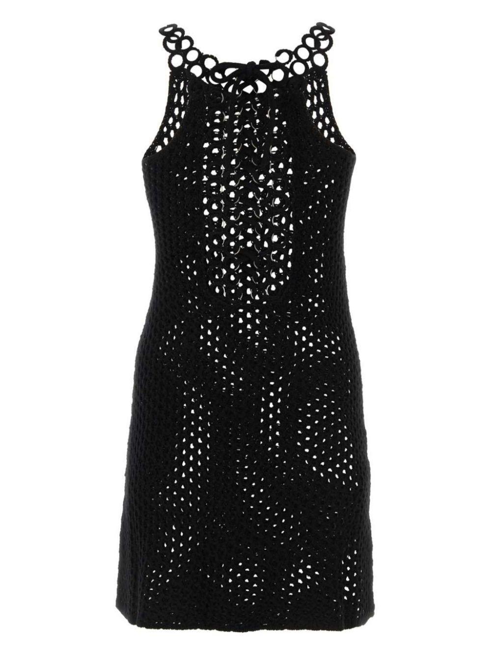 CHLOÉ Black O-ring Maxi Dress Product Image