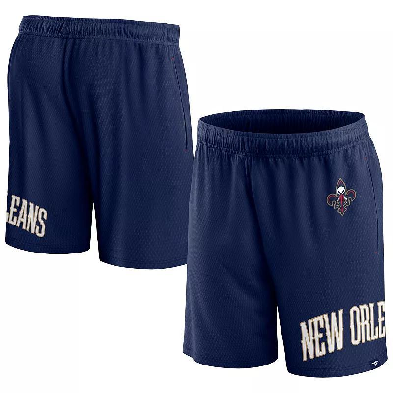 Men's Fanatics Branded Black Phoenix Suns Free Throw Mesh Shorts, Size: Medium, Phx Black Product Image