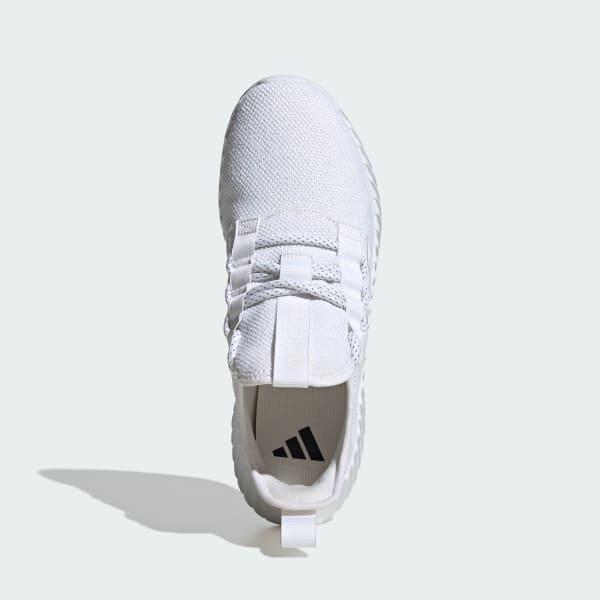 adidas Kaptir 3.0 3-Stripe Men's Running Shoes, Size: 9, White White Black Product Image