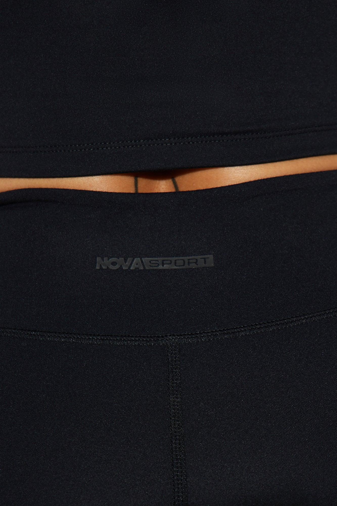 Power Flow Super Soft Active Yoga Pant - Black Product Image