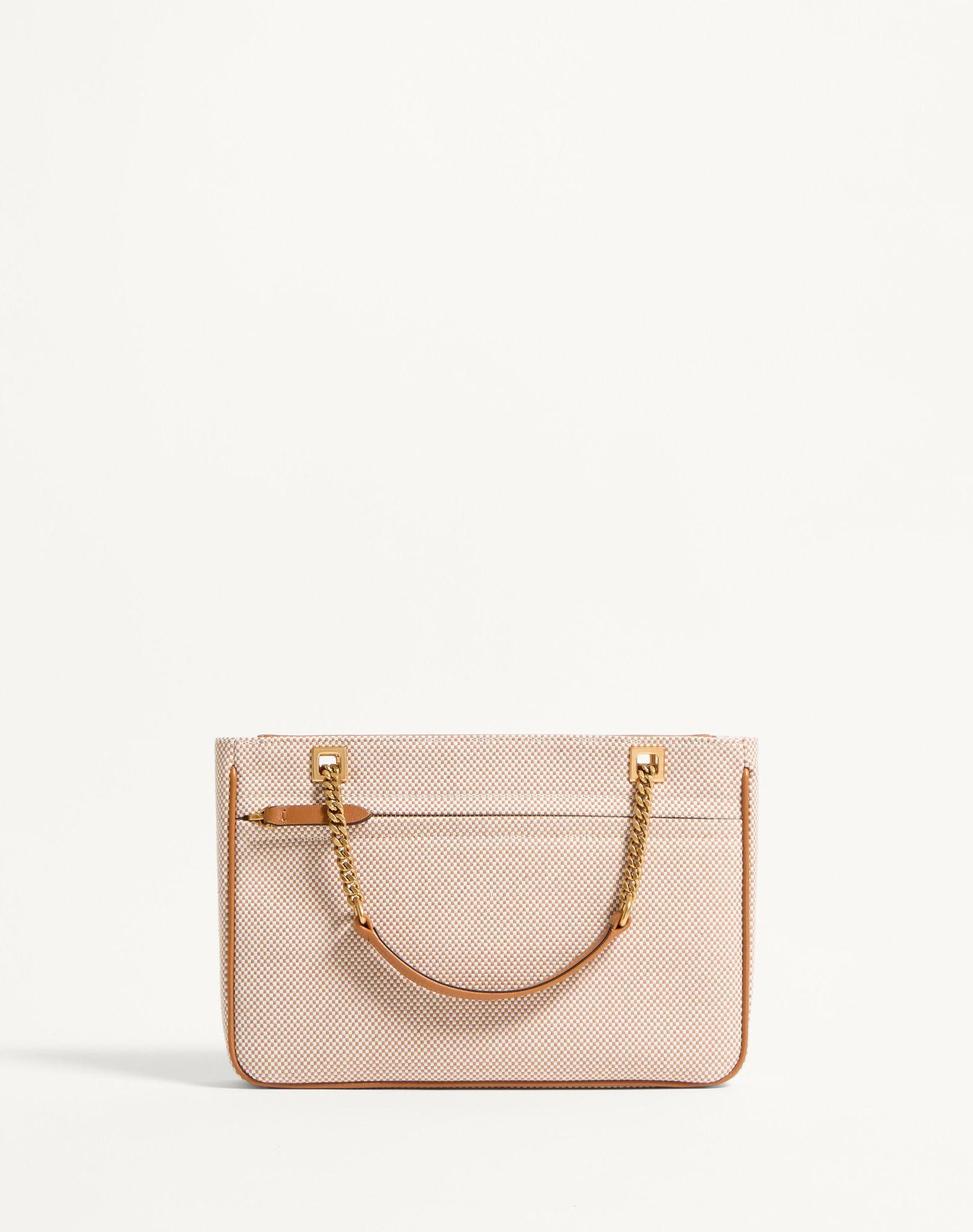Valentino Garavani Viva Superstar Small Canvas Shopping Bag Product Image