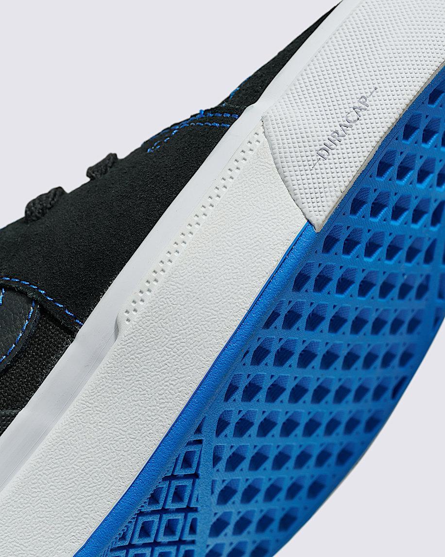 BMX Sk8-Hi Shoe in Black / Electric Blue| Vans US Product Image