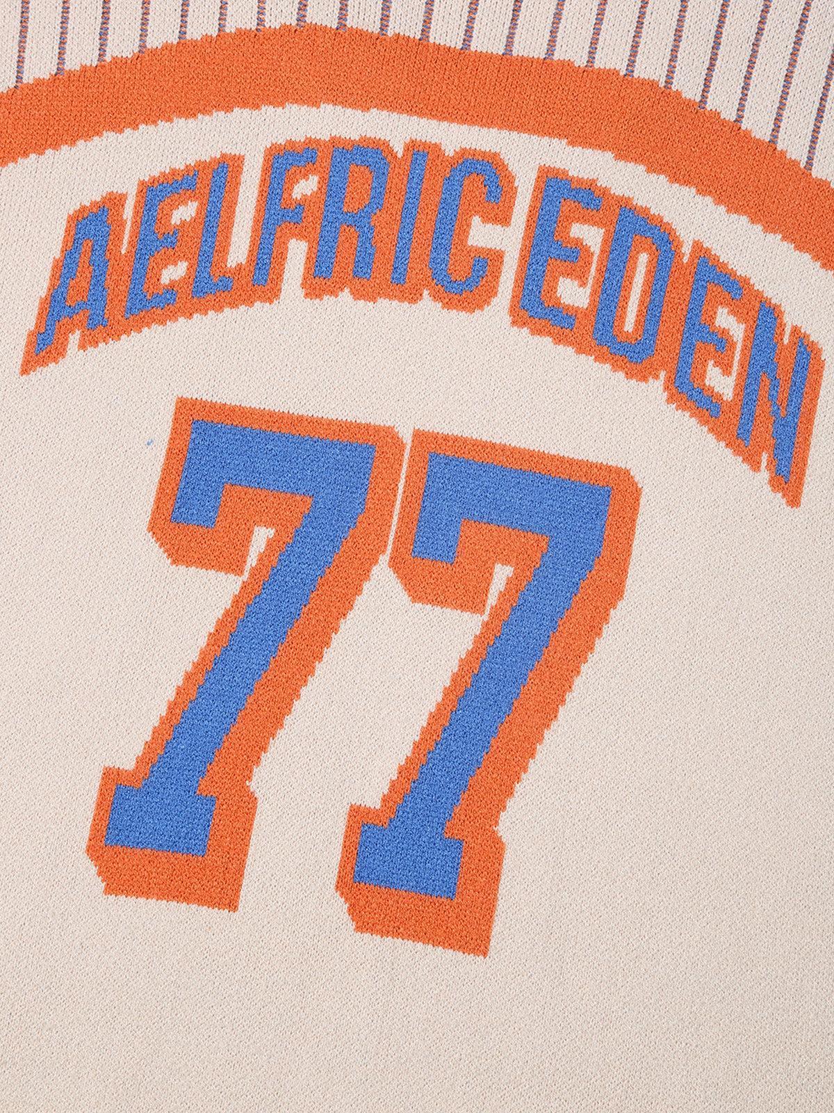 Aelfric Eden 77 V-neck Make Waves Knit Tee Product Image