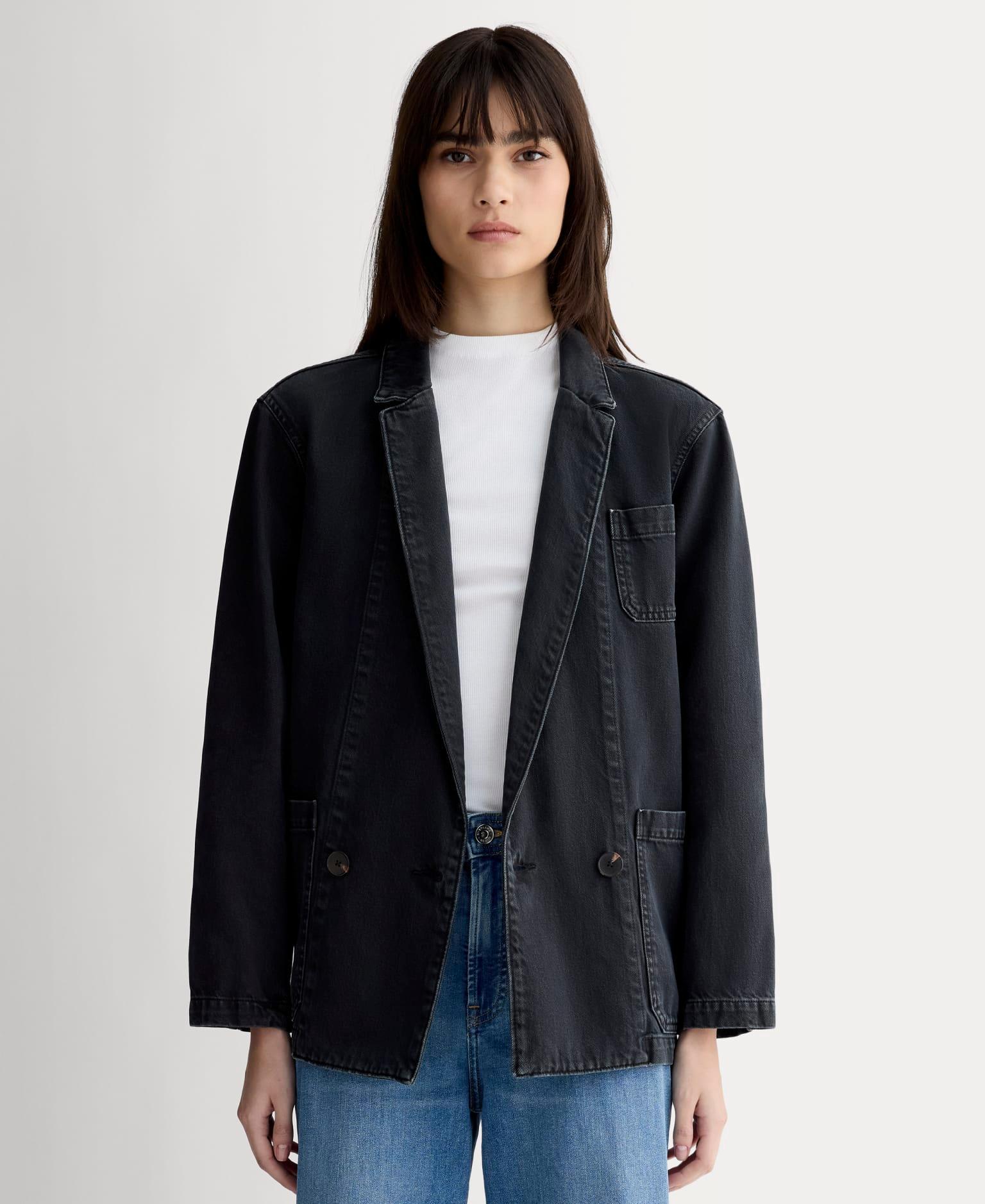 The Denim Chore Blazer Product Image