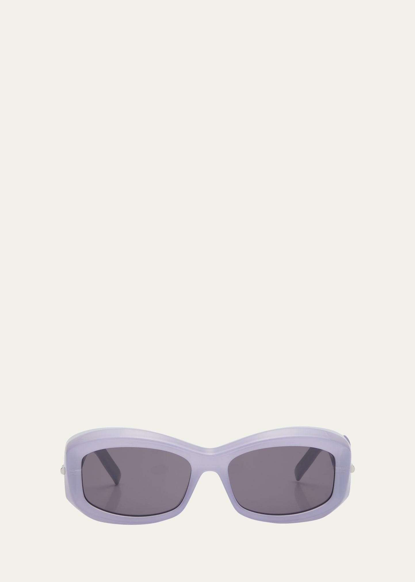 G 180 Acetate Rectangle Sunglasses Product Image