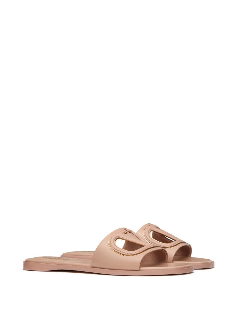 Vlogo Signature leather slides Product Image
