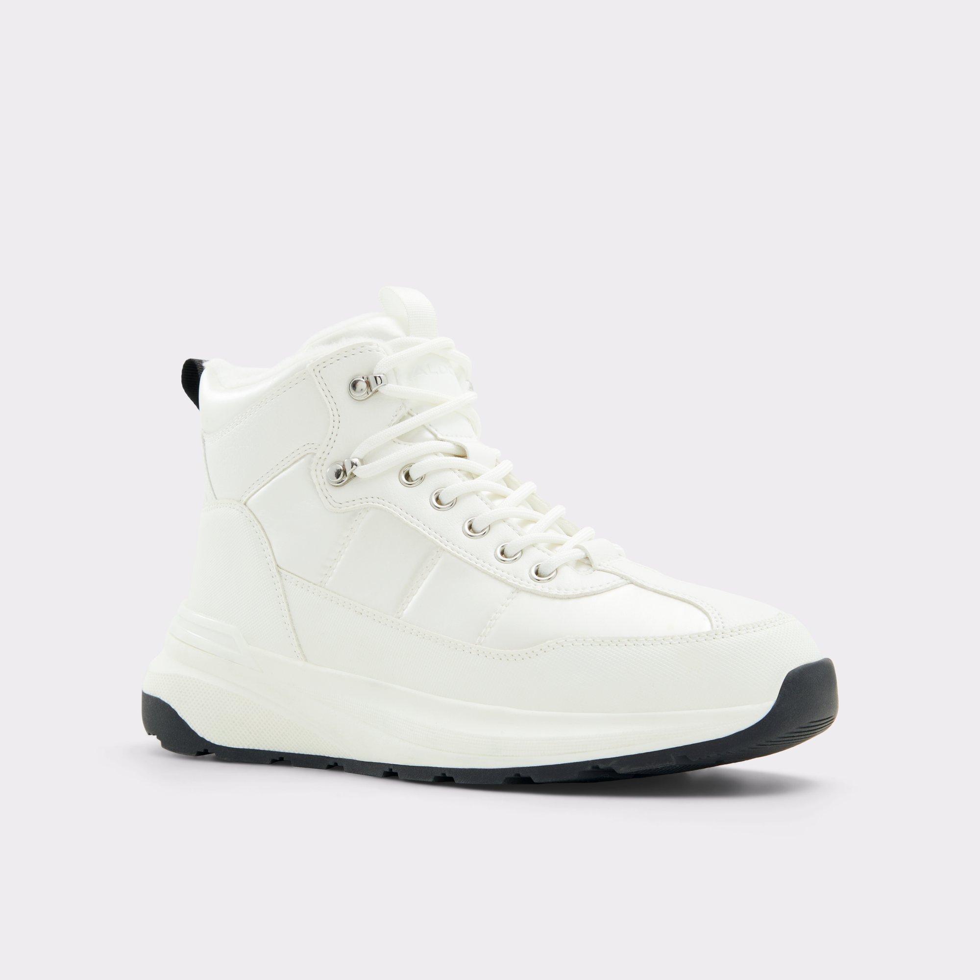 Priemeth White/Black Women's Winter boots | ALDO US Product Image