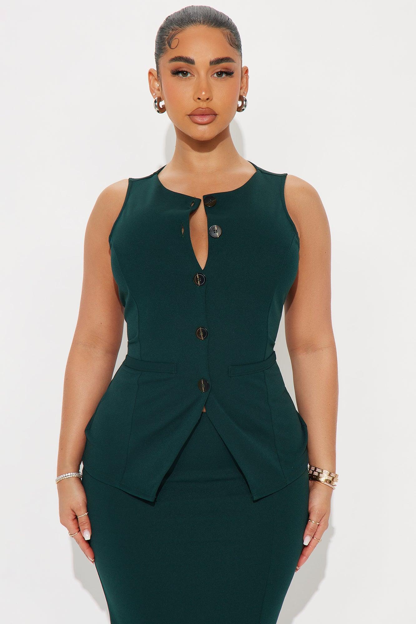 Office Ready Maxi Dress - Hunter Product Image